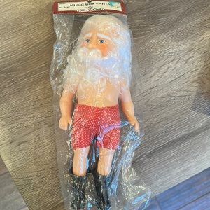 Vintage Standing Santa 14" Doll Making 3197 Fibre Craft by Billie Peppers